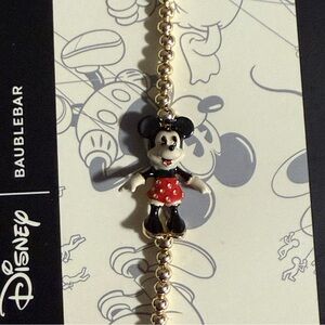BaubleBar Gold Beaded Bracelet Disney Mini Mouse by Macys